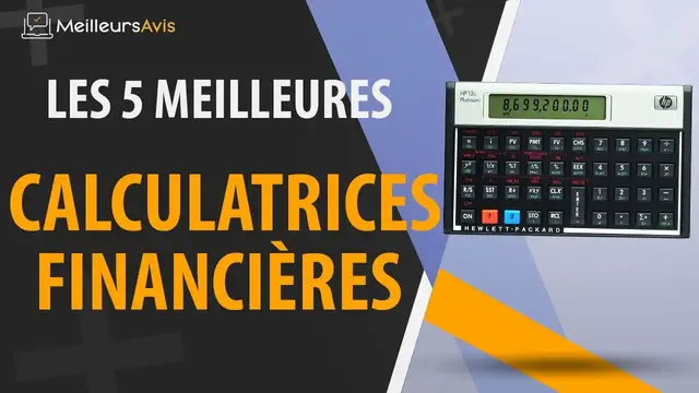 Video thumbnail for ⭐️ MEILLEURE CALCULATRICE FINNACIÈRE - Avis & Guide d'achat (Comparatif 2021)
