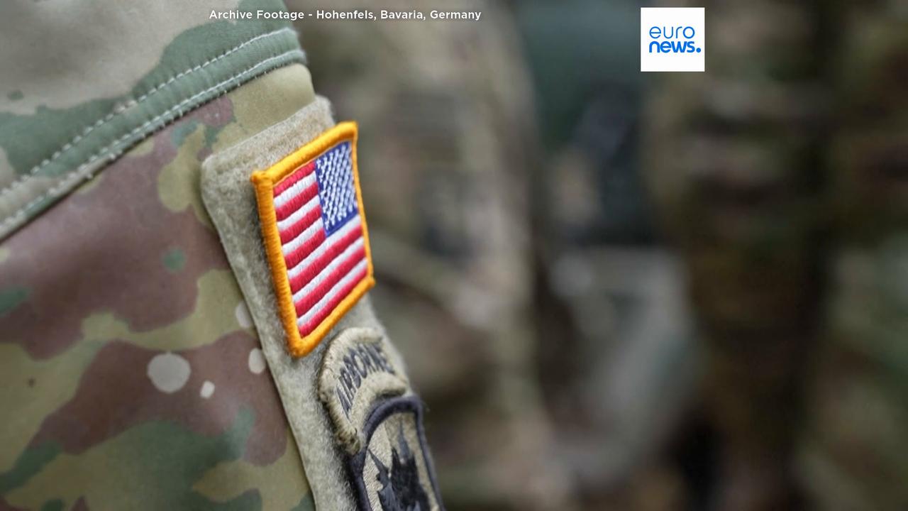 Video thumbnail for Trump says US will reduce troop presence in Germany 'a lot further' than initial 5,000 withdrawal