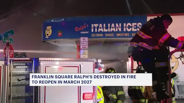 Video thumbnail for Franklin Square Ralph’s location destroyed in fire sets reopening date