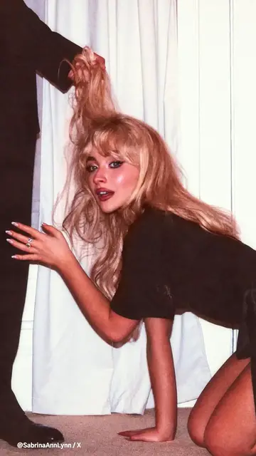 'Video thumbnail for Sabrina Carpenter's "Disgusting" Album Cover.'