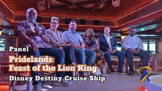 Video thumbnail for Pridelands: Feast of The Lion King Panel on Disney Destiny
