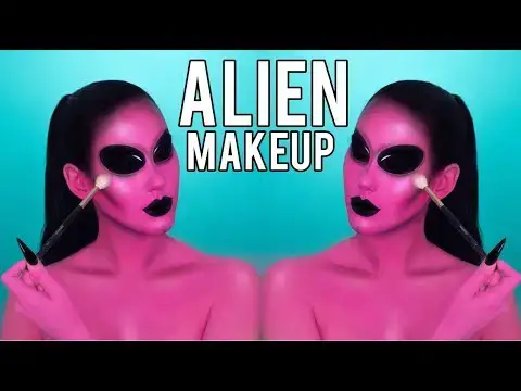 Video thumbnail for PINK Alien Halloween Makeup Tutorial | Halloween 2019