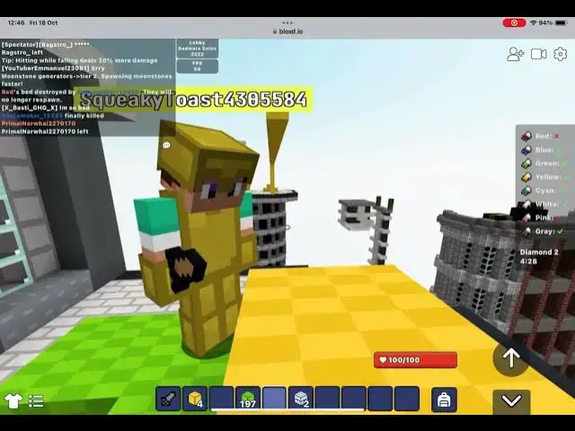 Video thumbnail for Playing a new game in bloxd.io