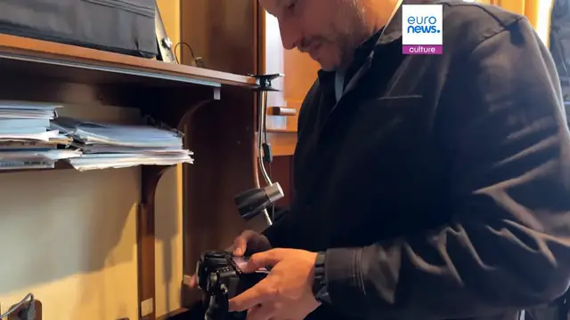 'Video thumbnail for War and Chopin: Inside the photographic worlds of Wojciech Grzędziński'