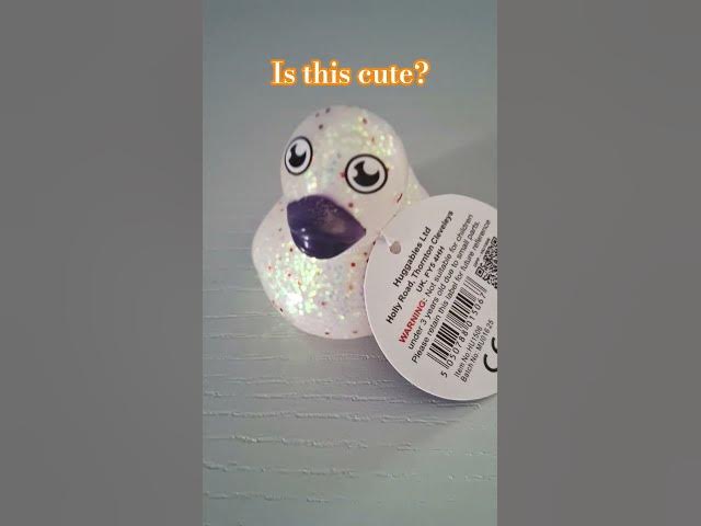 Video thumbnail for White & purple glitter duck #subscribe #rubberducks #duck #glitter #rubberduck #ducks #glitterart 🤍💜