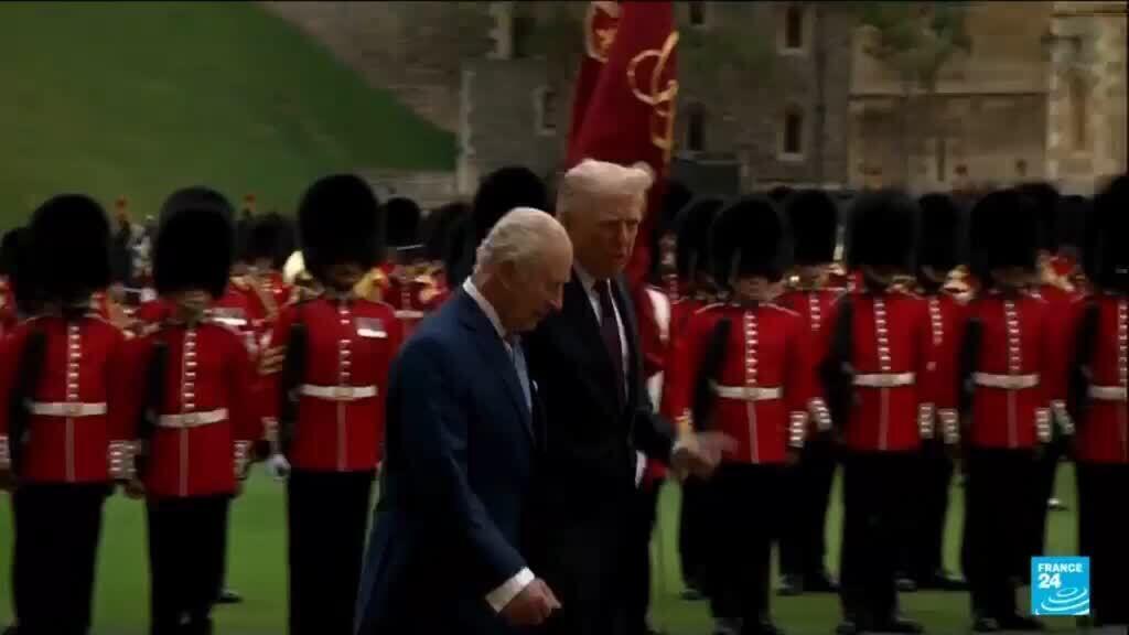 Video thumbnail for King Charles' visit to US goes ahead despite Washington shooting