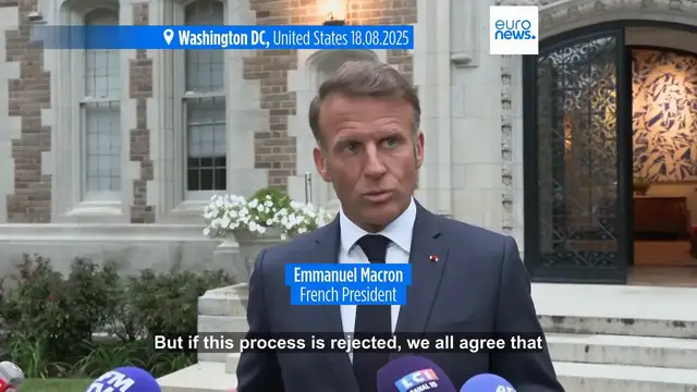 'Video thumbnail for European leaders show cautious optimism following White House talks with Zelenskyy and Trump'