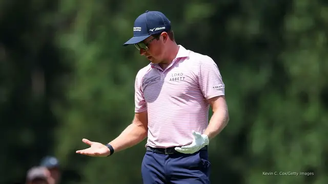 'Video thumbnail for Pro golfer’s on-course ‘overdose’ shines a light on popular supplement'