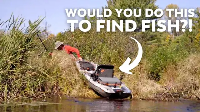 Video thumbnail for Kayak Fishing on Mystery Lake?? | Fall Kayak Fishing