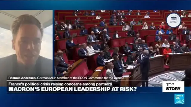 'Video thumbnail for German MEP Andresen: 'Even people close to Macron don’t really understand what he is doing''