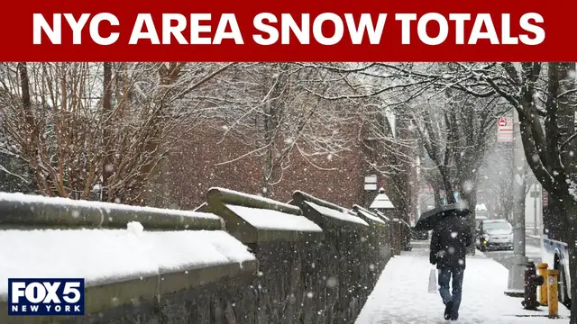Video thumbnail for Recapping this weekend's NYC snow: What's next?