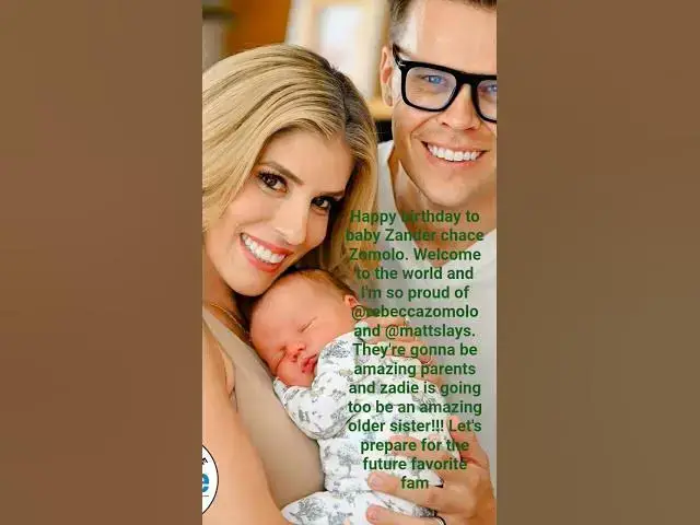 'Video thumbnail for I'm so excited that baby Zander is now on earth!! Rebecca had gone through a lod needs to be happy 😊'