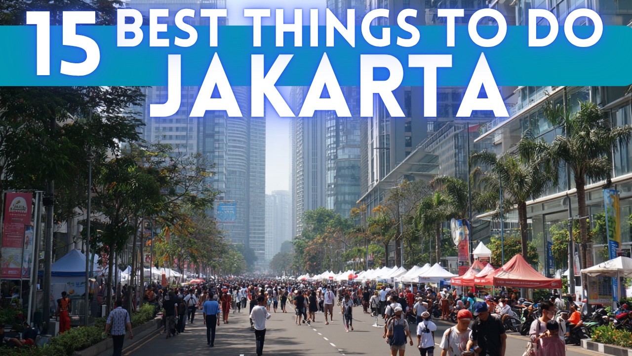 Video thumbnail for Best Things To Do in Jakarta Indonesia 4K