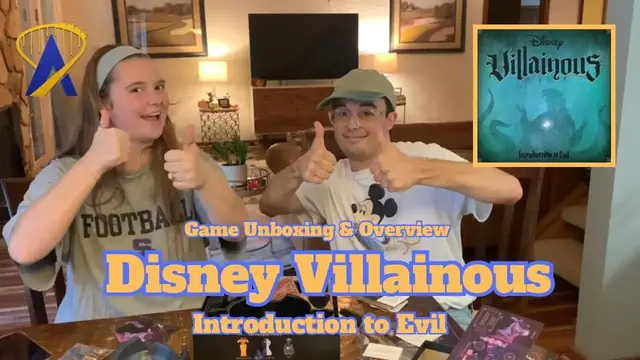 'Video thumbnail for Villainous - A Disney board game overview and unboxing'