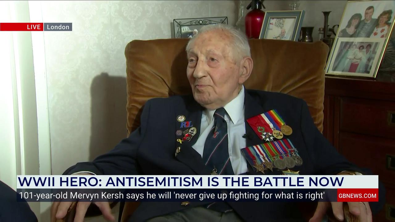 Video thumbnail for WWII veteran, 101, insists he would still fight for Britain but warns of ‘friction’ at home