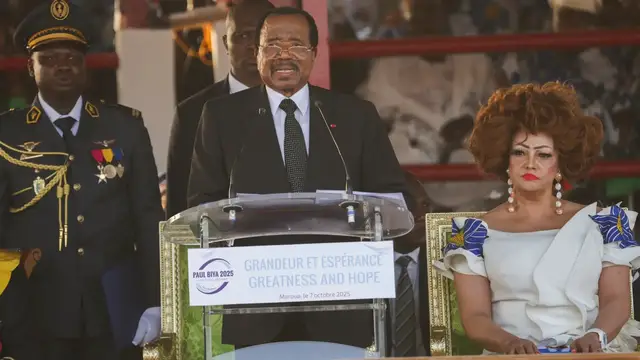 'Video thumbnail for Cameroon elections: Country heads to polls amid economic hardship'