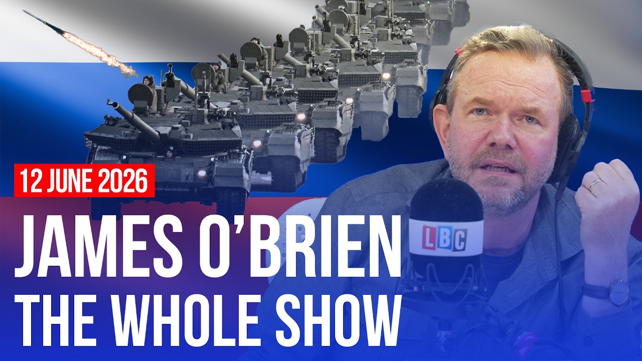 Video thumbnail for I'm haunted by what we've been told about Britain's defence | James O’Brien - The Whole Show