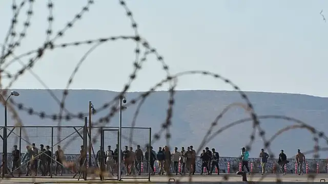 Video thumbnail for EU lawmakers approve deportation hubs for migrants