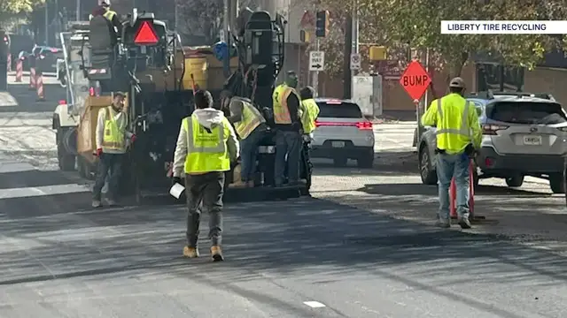 Video thumbnail for Rubber Meets the Road: Atlanta sees early success with rubber-modified asphalt; Material not being used on LI