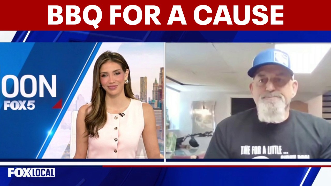 Video thumbnail for New Jersey barbecue raises money for veterans and Fisher House Foundation