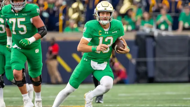 Video thumbnail for BYU vs. Notre Dame: Top-8 Clash and Schedule Debate