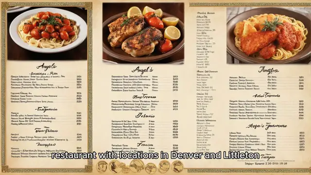 Video thumbnail for Angelo’s Taverna Menu Prices