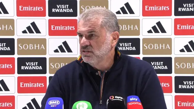 'Video thumbnail for Postecoglou accepts defeat at Arsenal after 'disruptive week' for Forest'