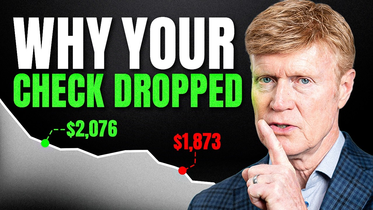 Video thumbnail for Why Your Social Security Check Dropped This Year