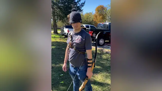 Video thumbnail for Most archery targets hit in one minute blindfolded - 5 by Casey Wilhelm