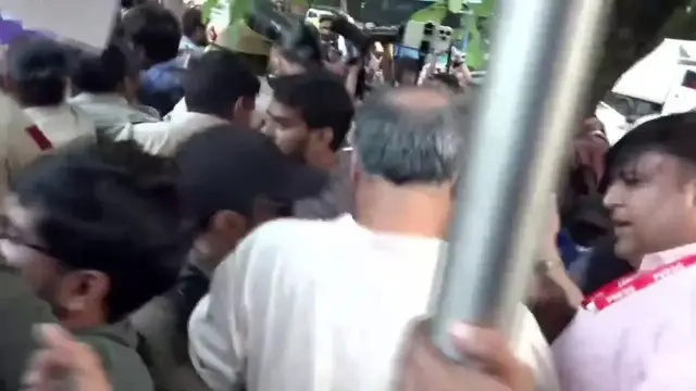 Video thumbnail for India: AISA President Neha Bora Detained by Delhi Police During Flag March Bid.