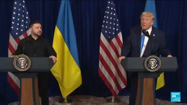 Video thumbnail for Thorny questions remain despite positive meeting reports from Trump and Zelensky