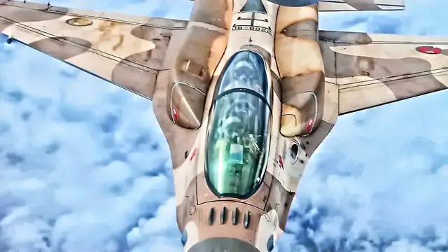 'Video thumbnail for USAF Supplies Royal Moroccan Air Force F-16s Fuel Inflight'