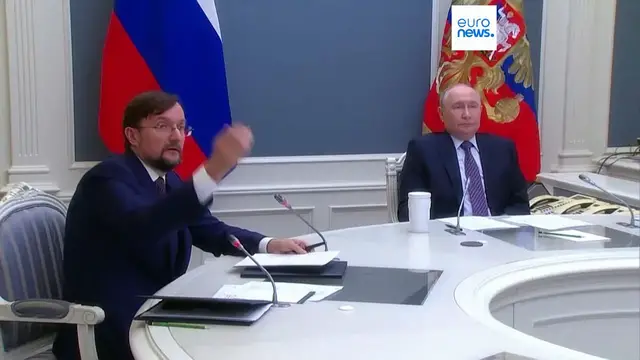 Video thumbnail for Trump signs executive order waiving new Russia sanctions package