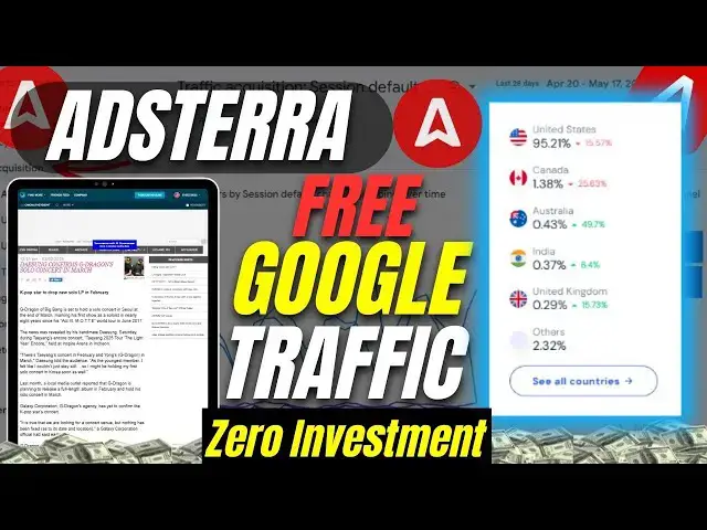 'Video thumbnail for Adsterra Direct link Earning Trick Zero Investment| High CPM Earning Trick | 2025 New Earning Trick'