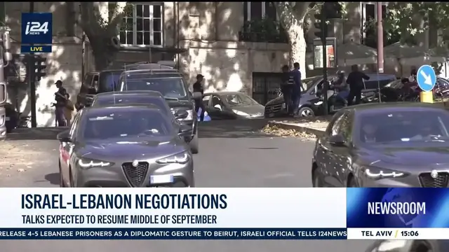 Video thumbnail for Israel-Lebanon negotiations: Talks expected to resume middle of September