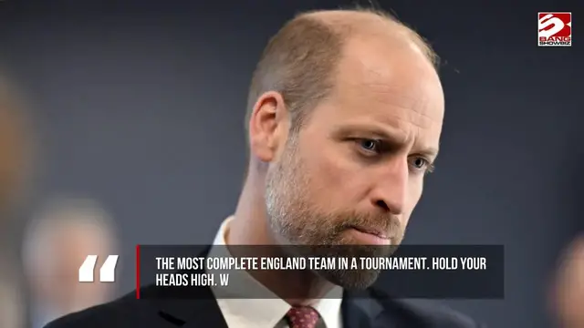 Video thumbnail for Prince William left ‘gutted’ by England’s World Cup exit