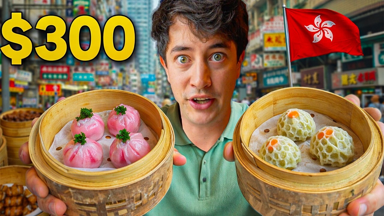 Video thumbnail for I Ate Hong Kong's CHEAPEST vs MOST EXPENSIVE Dim Sum!!