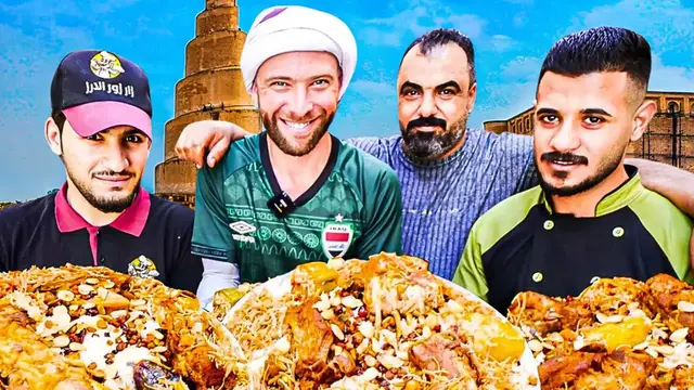 Video thumbnail for Iraqi Street Food Kings!! Massive Iraqi Food Feast in Baiji, Iraq!!