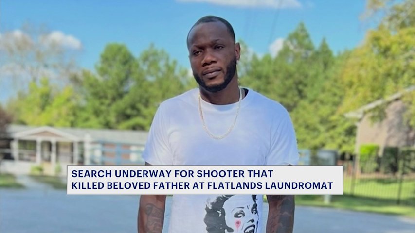 Video thumbnail for 'His eyes were already gray.' Wife tries to save husband after deadly Flatlands laundromat shooting