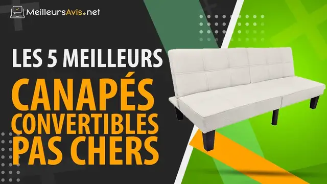 Video thumbnail for ⭐️ MEILLEUR CANAPÉ CONVERTIBLE PAS CHER - Avis & Guide d'achat (Comparatif 2020)