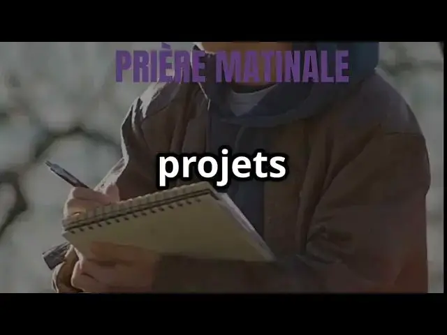 'Video thumbnail for Commence ta journée dans la paix et la présence de Dieu avec cette prière du matin.'