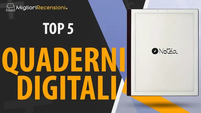 Video thumbnail for ⭐️ MIGLIORE TACCUINO DIGITALE - Consigli e Guida all'acquisto (Comparativo 2021)