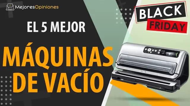 Video thumbnail for 🚩 MEJOR MÁQUINA DE VACÍO - Black Friday 2021 (Comparación y guía de compra)