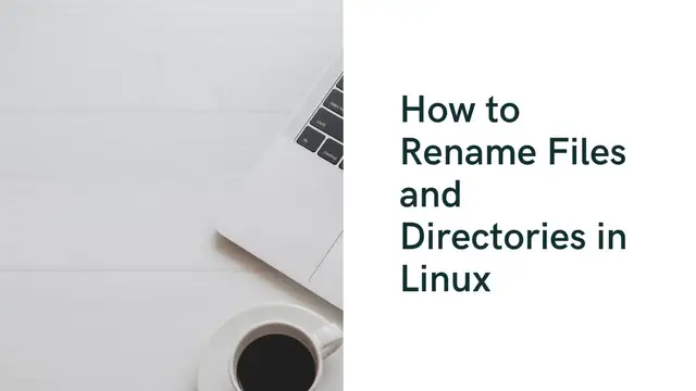 Video thumbnail for How to Rename Files and Directories in Linux | Renaming Files and Directories