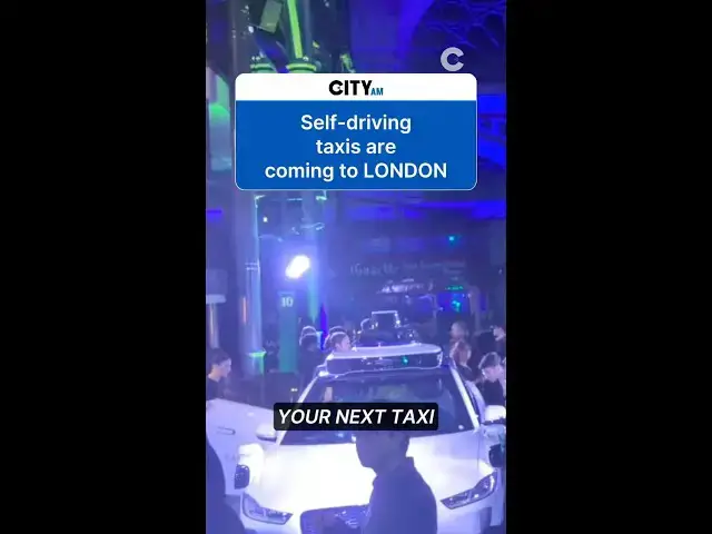 Video thumbnail for Alphabet’s Waymo is officially coming to London! 🚕