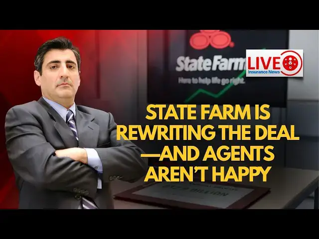 Video thumbnail for State Farm Is Rewriting the Deal—and Agents Aren’t Happy