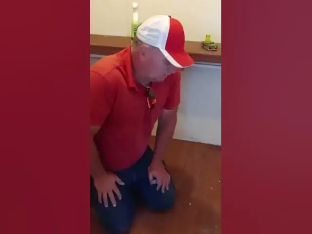 Video thumbnail for Water Damage Under Linoleum #shorts