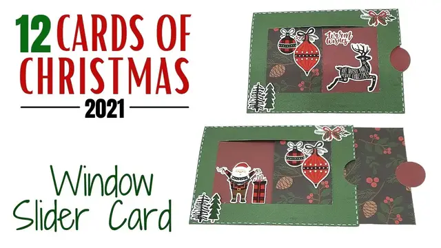 Video thumbnail for 12 Cards of Christmas - Window Slider Card