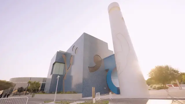 Video thumbnail for Qatar opens museum dedicated to exiled Indian artist MF Husain