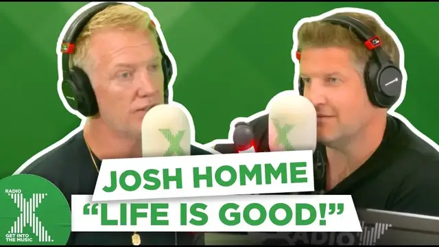 'Video thumbnail for Josh Homme: "I've really had a lot of joy lately"'